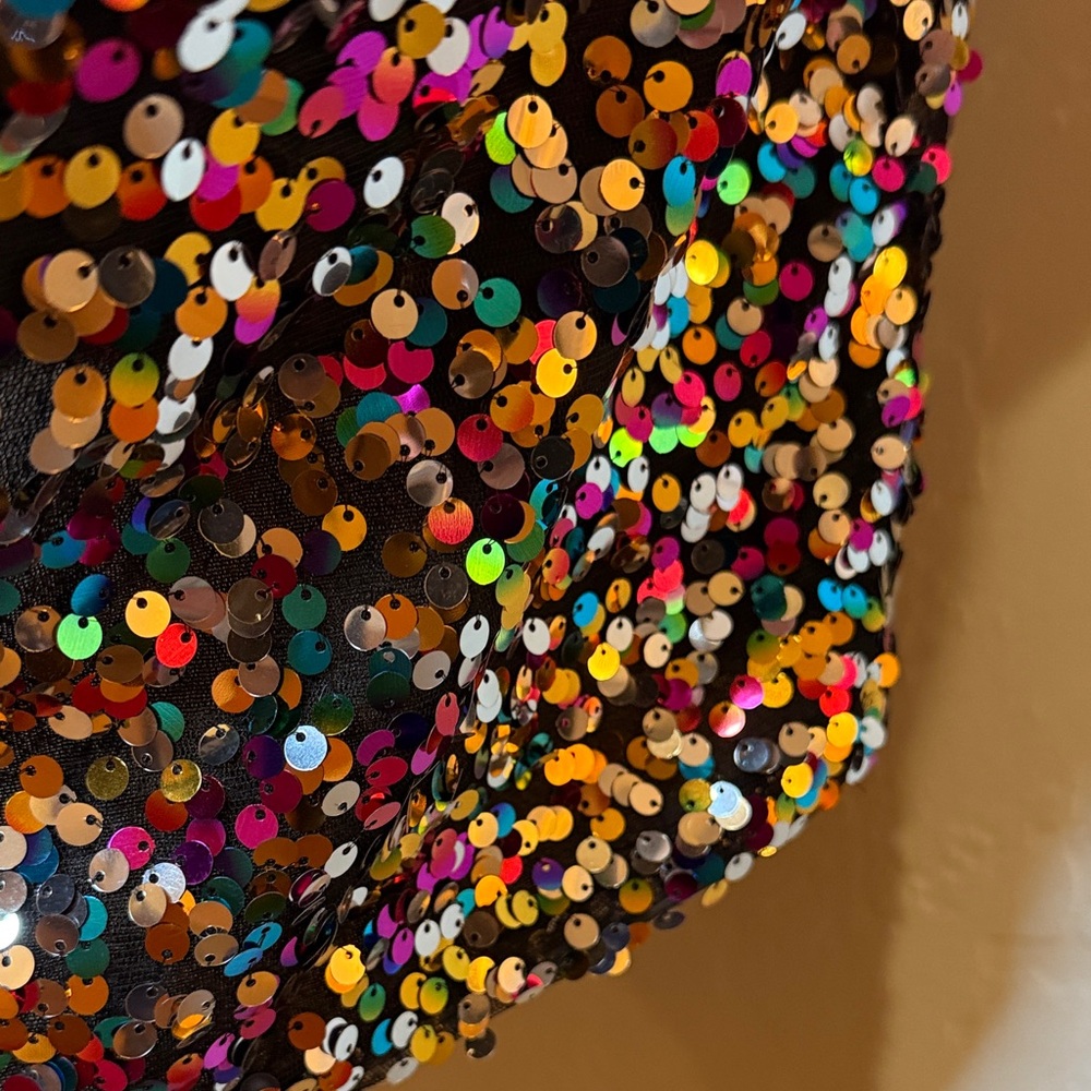 Multicolor Sequin Women's Top - Picture 8 of 10